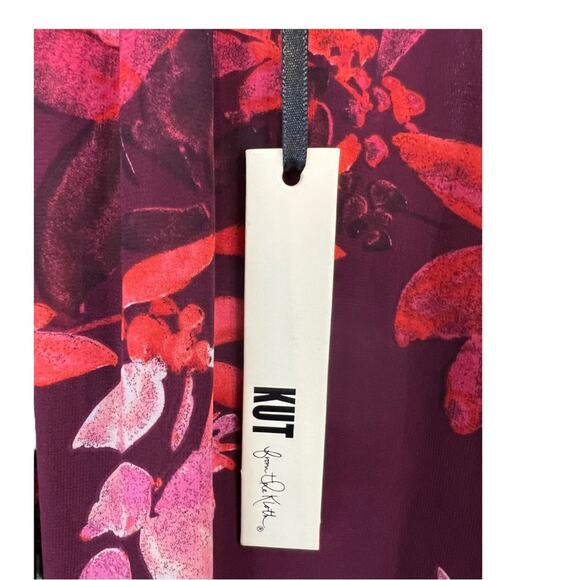 Kut from the Kloth Sela Floral Shift Dress with pockets NWT - Picture 9 of 13